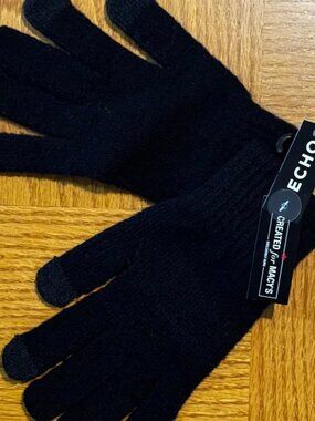 Echo 23 Solid Gloves - Black - NEW WITH TAGS